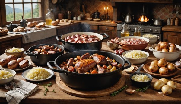 Comment préparer une authentique choucroute alsacienne ?