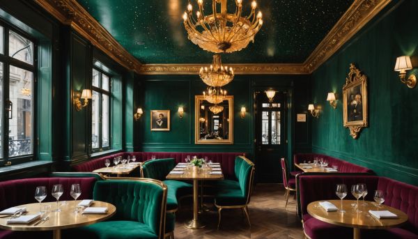 Dîner dans un restaurant insolite à Paris