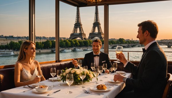 Quel est le meilleur restaurant croisière à Paris pour profiter d'une bonne table en Ile de France ?