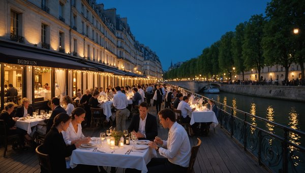 Découvrez les meilleurs restaurants en bord de Seine à Paris pour un dîner avec vue